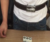 筒子牌九变牌腰带操作